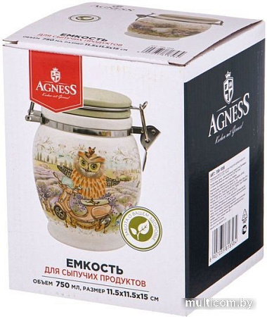 Емкость Agness 358-1858