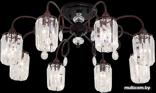 Люстра Citilux Синди CL330183 (коричневый)