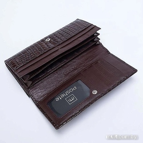 Кошелек Poshete 852-207-H3-BRW (коричневый)