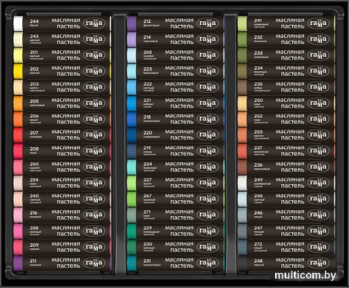 Набор масляной пастели Гамма 5042348 (48 цв)