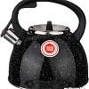 Чайник со свистком Agness Black Marble 907-045