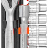 Набор трещотка с головками BaumAuto BM-012-5MSA (12 предметов)