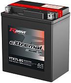 Мотоциклетный аккумулятор RDrive eXtremal Silver YTX7L-BS (6.3 А·ч)