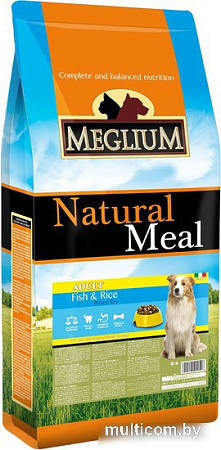 Meglium Natural Meal Sensible Fish&Rice (Рыба с рисом) 3 кг