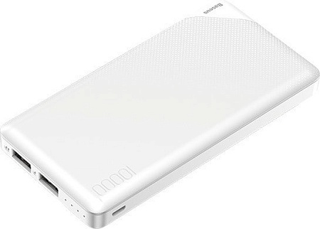Портативное зарядное устройство Baseus Mini Cu PPALL-KU02 10000mAh (белый)