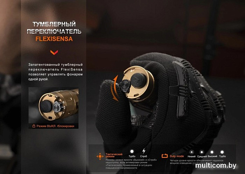 Фонарь Fenix TK20RUEGY (серый)