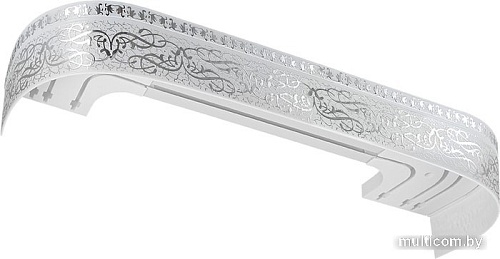 Карнизы для штор Legrand Прима (3.6 м, белый хром)