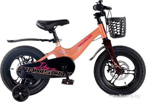 Детский велосипед Maxiscoo Jazz Pro 14 2025 MSC-J1441P (пудра)