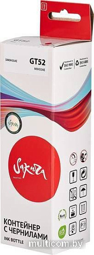 Картридж Sakura Printing SIM0H55AE (аналог HP GT52 Magenta)