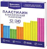 Пластилин BRAUBERG Академия Хит 106423 (12 цветов)