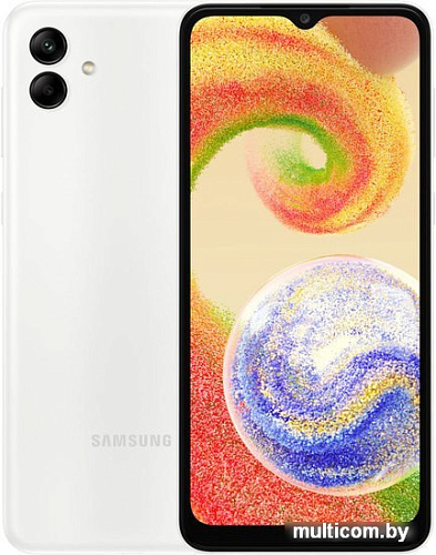 Смартфон Samsung Galaxy A04 SM-A045F/DS 4GB/64GB (белый)