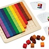 Кубики Plan Toys Счеты-мозайка 5468