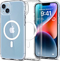 Чехол для телефона Spigen Ultra Hybrid Mag Magsafe iPhone 14 Plus ACS04902 (белый)