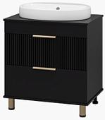 Brevita Тумба под умывальник Enfida 70 ENF-06070-0242Я (черный матовый)