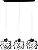 Подвесная люстра Элетех Сигма 231 НСБ 01-3х60-161 Е27 1005404791 (черный муар)