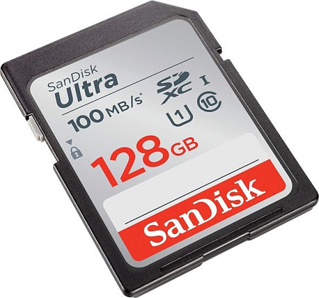 Карта памяти SanDisk Ultra SDXC SDSDUNR-128G-GN6IN 128GB