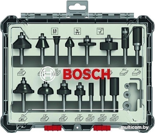Набор фрез Bosch 2607017473