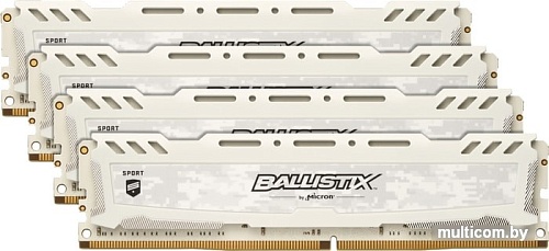 Оперативная память Crucial Ballistix Sport LT 4x8GB DDR4 PC4-24000 BLS4K8G4D30AESCK