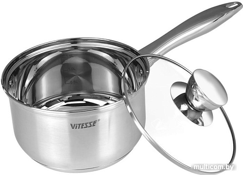 Кастрюля с длинной ручкой Vitesse VS-2071