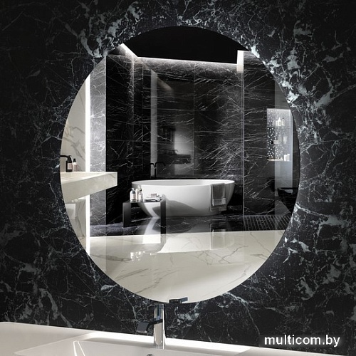 Пекам Зеркало LED RingFly-80х80dpcl (взмах руки/подогрев/часы)