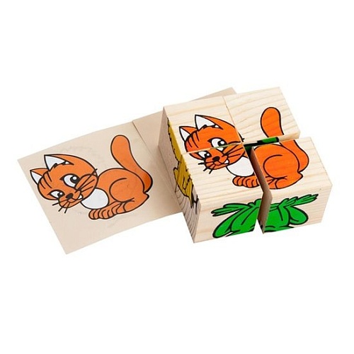 Кубики Томик Животные 3333-1