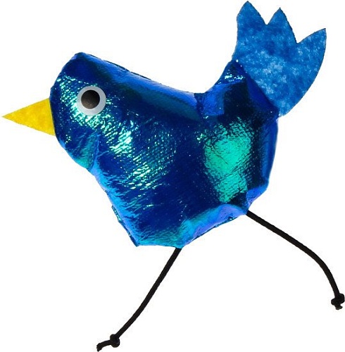 Игрушка для кошек EBI Cat Toy Блестящая птица 402-437520
