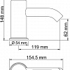 Смеситель Wasserkraft Main 4105