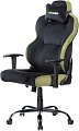 Кресло VMM Game Unit Velour Upgrade XD-A-VRBKGN-B23 (черный/зеленый)
