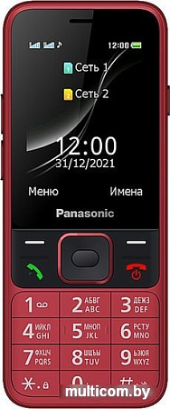 Мобильный телефон Panasonic KX-TF200RU (красный)