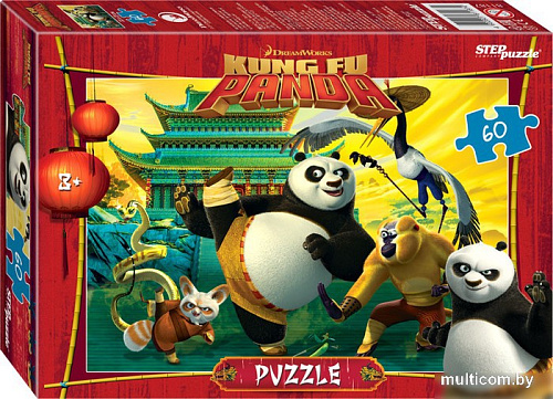Пазл Step Puzzle Кунг-фу Панда 81187 (60 эл)