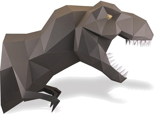 PaperCraft Живая бумага Динозавр Завр