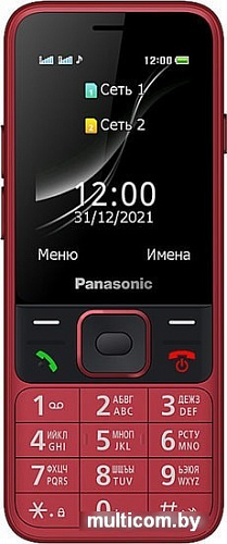 Мобильный телефон Panasonic KX-TF200RU (красный)