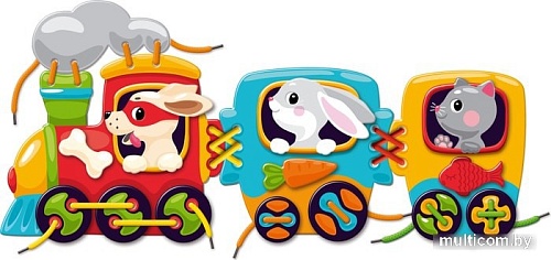 Шнуровка Baby Toys Паровозик 02926