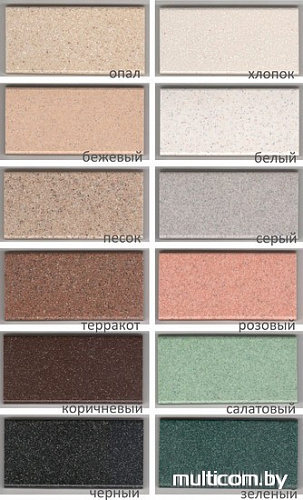 Кухонная мойка Polygran F-21 (бежевый)