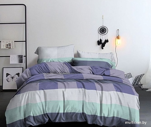 Постельное белье Pandora № 11308 (S/P) 2.0 с европростыней (полисатин)