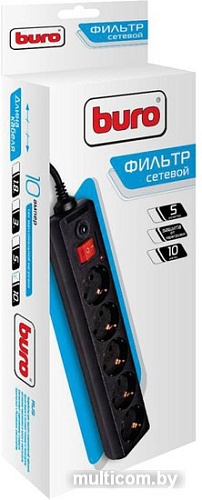 Сетевой фильтр Buro 500SH-5-B