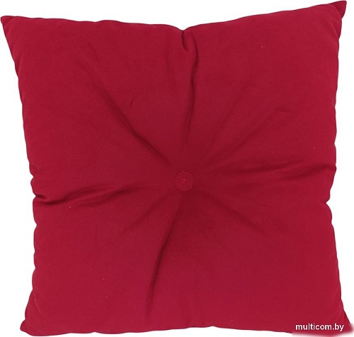 Декоративная подушка Sled Квадратная 40x40x12 (красный)