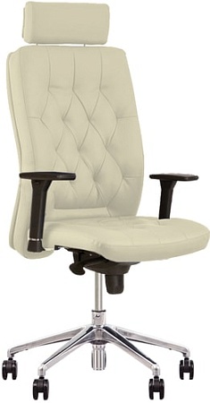 Кресло Nowy Styl Chester R HR Steel Chrome ECO-7 (светло-бежевый)