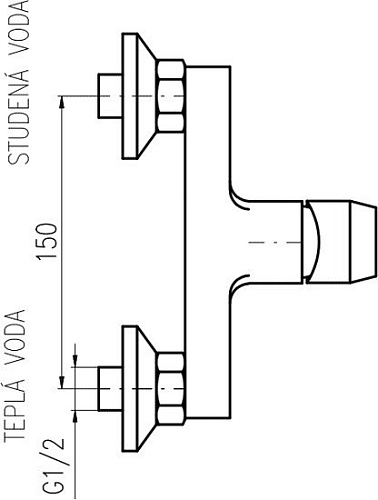 Смеситель Slezak RAV Колорадо CO181.5