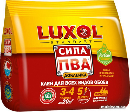 Клей для обоев Luxol Standart Сила ПВА (100 г)