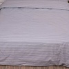Постельное белье Миланика Темно-серый 175x217 (поплин-страйп)