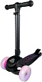 Трехколесный самокат Cosmoride Glow 058P/S1001 (черный)