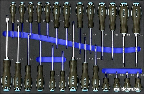 Набор отверток Force 2262 (26 предметов)