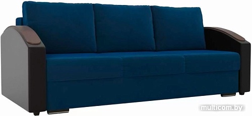 Диван Лига диванов Монако slide 101998 (синий/черный)