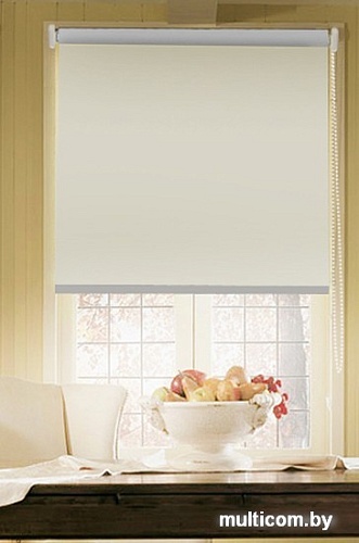 Рулонные шторы Эскар Blackout 140x170 (кремовый)