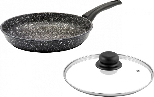 Сковорода Victoria Мрамор АЛА 280 (CL0428) (с крышкой)