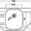Кухонная мойка Kromevye EC 324 D