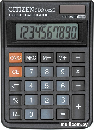 Калькулятор Citizen SDC-022 SR