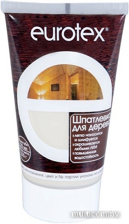 Шпатлевка Eurotex Для дерева 1.5 кг (сосна)