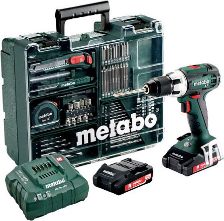 Дрель-шуруповерт Metabo BS 18 LT Set